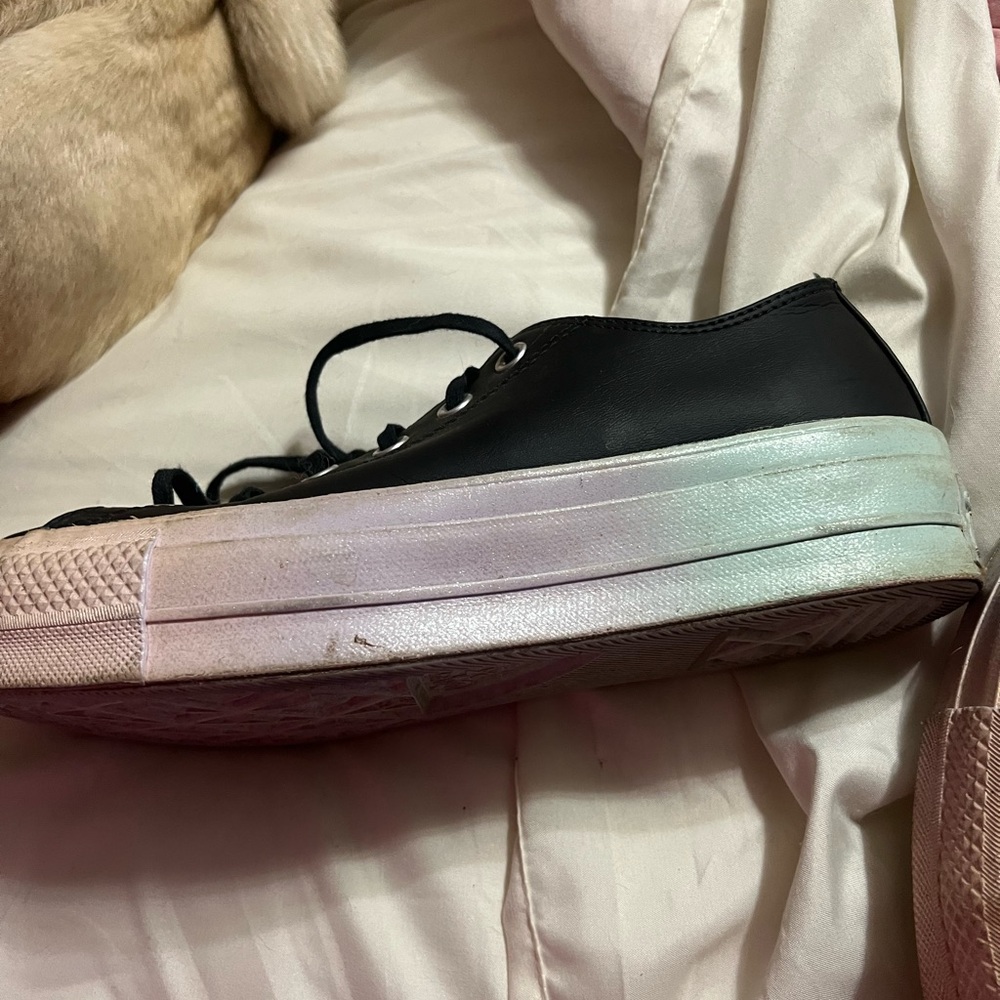 Black Converse Platform - Picture 2 of 2
